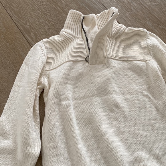 Zara knitted cream sweater, size 6-7 - Picture 5 of 6